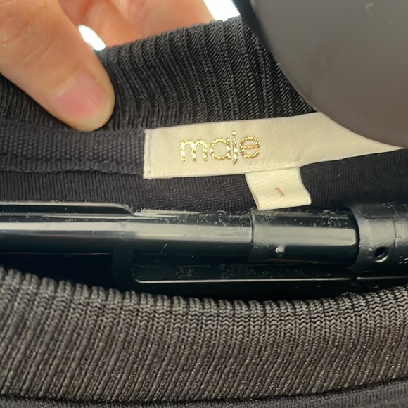 Maje Butterfly Embroidered Sweatshirt - Picture 4 of 6